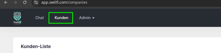 agent workspace menu